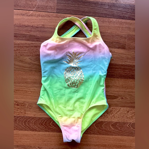 Cat & Jack one piece swimsuit girl’s size small - Picture 1 of 3